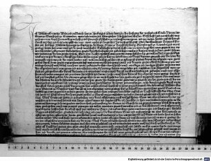 Urkunde über die Abtretung von Wassenberg an Herzog Wilhelm von Jülich. 1494.06.24.