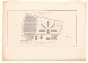 Gefängnis, Halle/Saale: Bl. 45: Situationsplan (aus: Bauausführungen des preußischen Staats, Bd. 2)