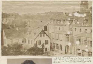 Dresden. Stadtteilansicht mit erstem Firmensitz