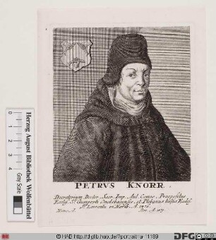 Bildnis Peter Knorr