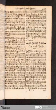 Lehr- und Trost-Lieder.