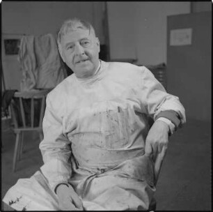 Portraitserie Ewald Mataré : Mataré, Ewald (1887-1965; Maler, Bildhauer)
