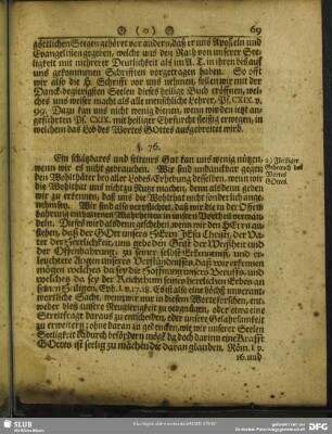 §. 76. 2.) Fleißiger Gebrauch des Wortes