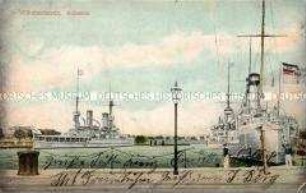 Der Hafen von Wilhelmshaven