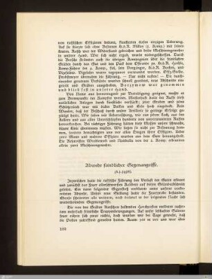 Abwehr feindlicher Gegenangriffe