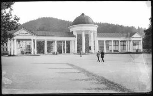 Marienbad. Ferdinandsbrunnen (1826-1827) : Marienbad. Kolonnade der Ferdinandsquelle oder Ferdinandsbrunnen (1826-1827)