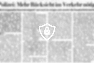 Polizei: Mehr Rücksicht im Verkehr nötig