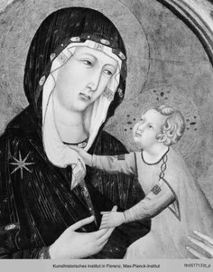 Maria mit Kind und Heiligen : Maria mit Kind