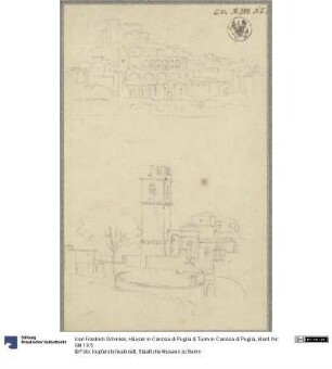 Häuser in Canosa di Puglia & Turm in Canosa di Puglia