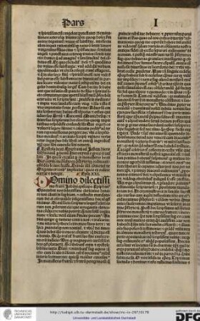 Epistola beati Epiphanii ad Johannem Hierosolymitanum per beatum Hieronymum e greco translata, in qua se excusat quod in monasterio beati Hieronymi inconsulto eo presbyterum ordinavit, ostendens se iure fecisse...