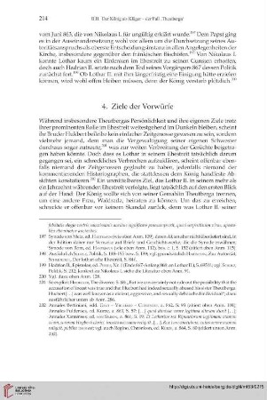 4. Ziele der Vorwürfe