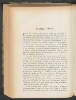 Quesada, jurista