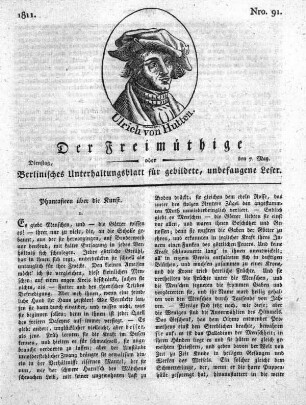Nro. 91, Dienstag, den 7. May 1811