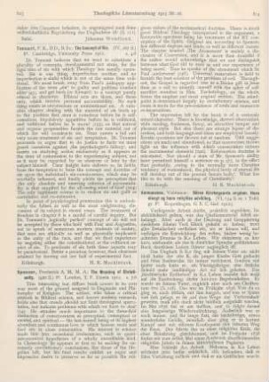 823-824 [Rezension] Spencer, Frederick A. M., The Meaning of Christianity