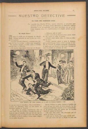 Nuestro detective - El caso del soberbio rubí