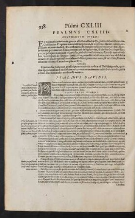 Psalmus CXLIII.