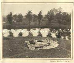 Album mit Fotos zur Dokumentation des Artilleriebeschusses belgischer und französischer Forts während des Ersten Weltkrieges