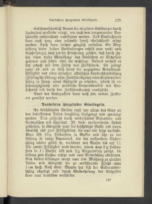 Ausbessern spiegelnder Glaskugeln