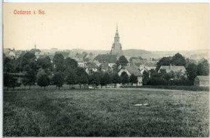 Oederan. Blick auf Oederan