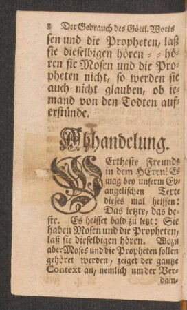 Abhandelung