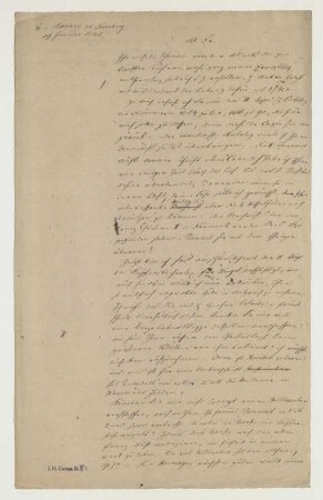 Briefkonzepte von Joseph Heller - Staatsbibliothek Bamberg JH.Comm.lit.4(1845-1849