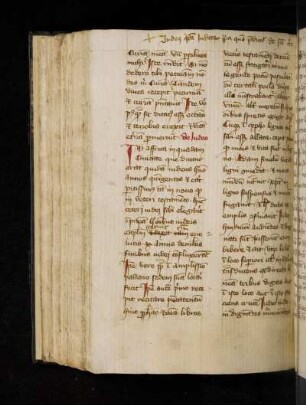De Iudeo. In Affrica in quadam civitate que dicitur [?] erat quidam Iudeus habens annos quingentos …