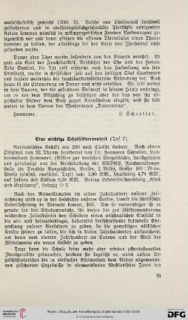Eine wichtige Schulbilderneuheit