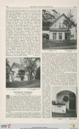 23: Zwei Bremer Landhäuser