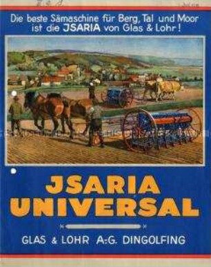 Die beste Sämaschine für Berg, Tal und Moor ist die Isaria von Glas und Lohr! / Isaria Universal