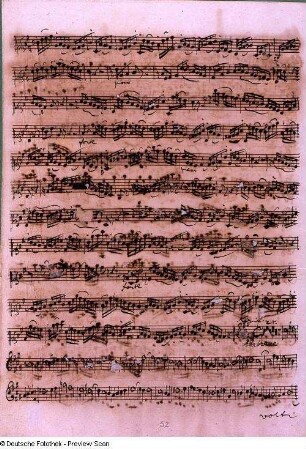 Stimmensatz: Christe eleison (T. 37-85.), Kyrie eleison II (T. 1-28), Violine I