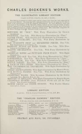 Charles Dickens's works