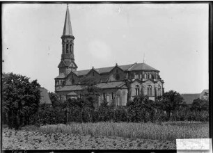 Forst Katholische Kirche Sankt Barbara Außenansicht