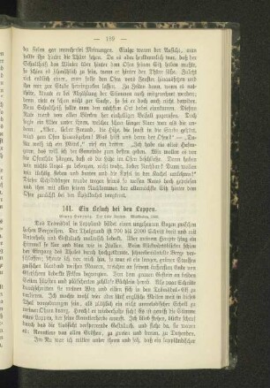141. Ein Besuch bei den Lappen.