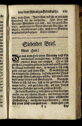 Siebender Brief.