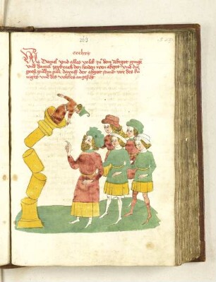 Daniel zerstört das Götzenbild