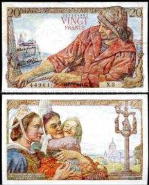 Frankreich, 20 Francs