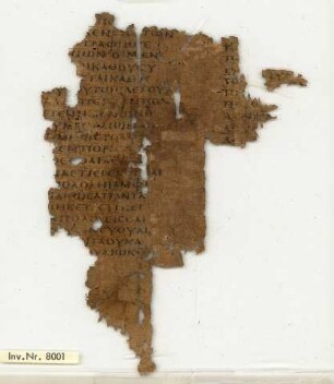 Inv. 08001, Köln, Papyrussammlung