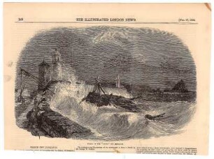 Wreck of the "Diana", off Penzance