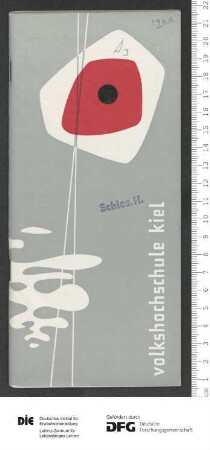 Programm 3. Trimester 1961
