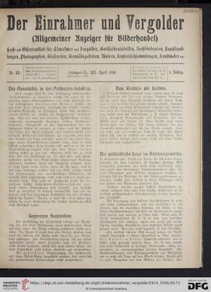 Nr.22 (20. April 1916)