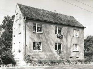 Wachau. Wohnhaus, Teichstraße 3 (1. Hälfte 19. Jahrhundert). Straßenansicht