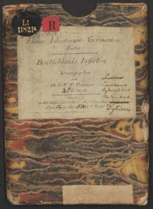 Deutschlands Insecten ... 45tes Heft.