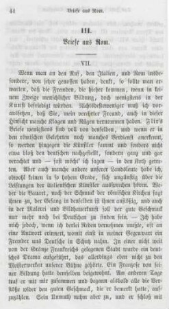 44-62 Briefe aus Rom : siebenter Brief