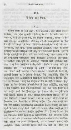44-62 Briefe aus Rom : siebenter Brief