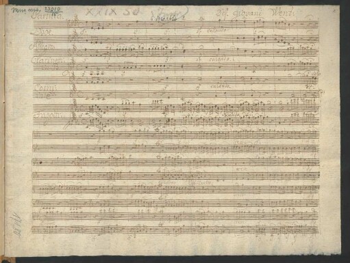 Partiten; woodwinds, cor (2); Es-Dur