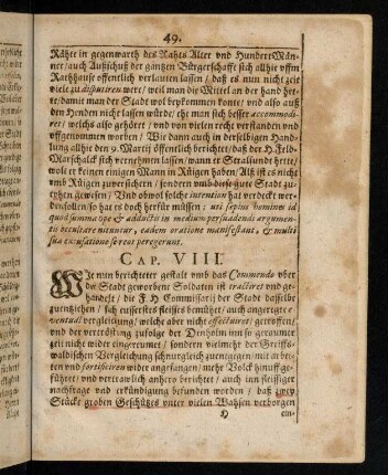 49-70, Caput VIII.