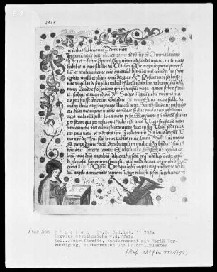 Brevier Ottheinrichs von der Pfalz — Verkündigung