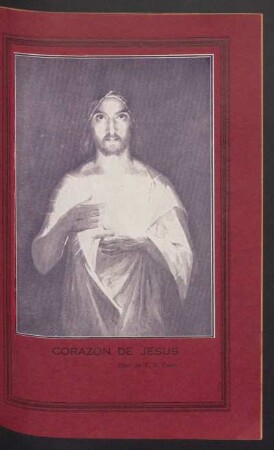 Corazón de Jesús - [Ilustración] : Óleo de F. A. Cano