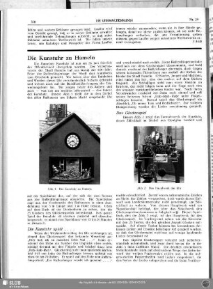 Die Kunstuhr zu Hameln