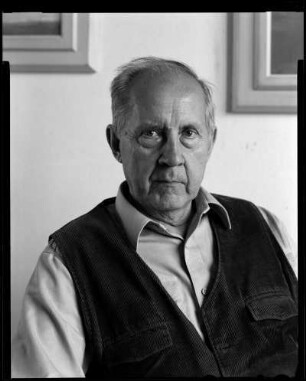 Harald Metzkes (*1929 in Bautzen), Maler, Grafiker; Wegendorf bei Berlin